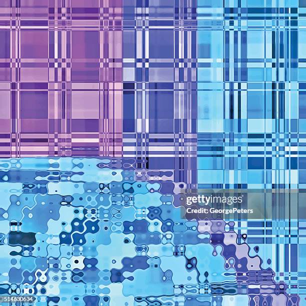 shiny abstract technology background - blue glass stock illustrations