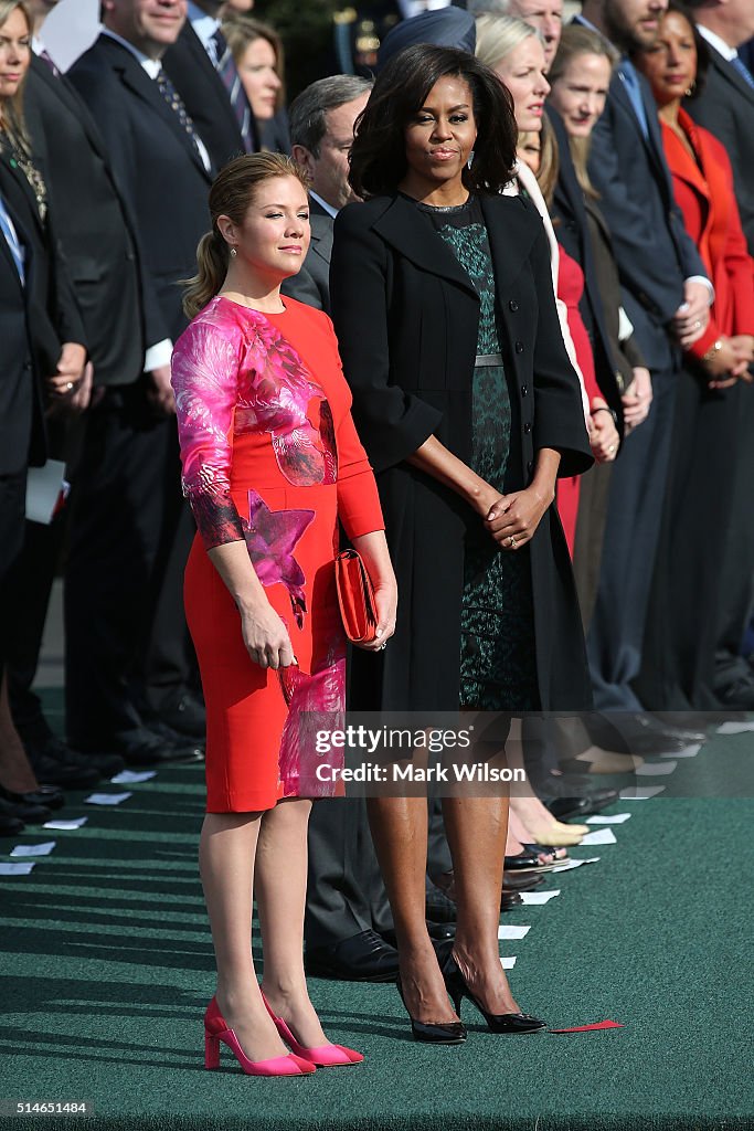 President Obama Hosts Canadian PM Trudeau On His Official Visit To Washington