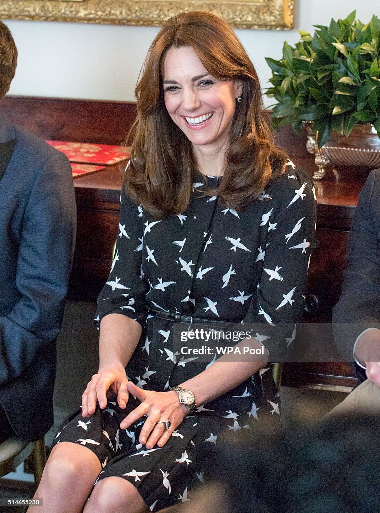 The Duke And Duchess Of Cambridge Visit Organisations Working To Prevent Suicide
