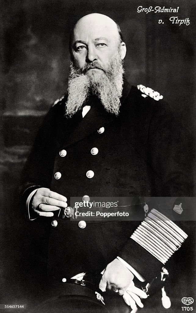 Grand-Admiral Alfred Von Tirpitz - World War One