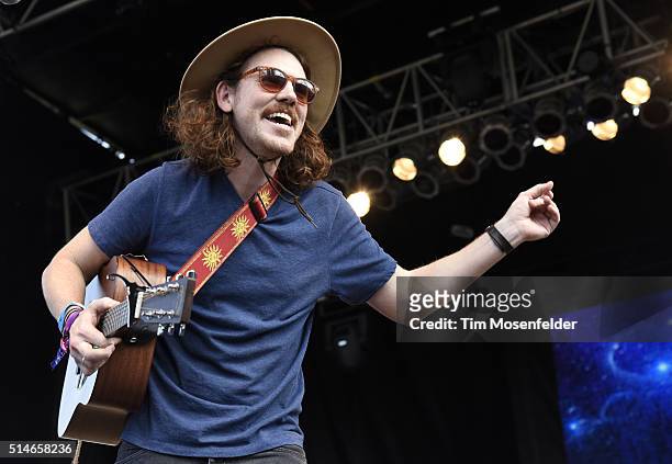 Mike MacDonald of Family and Friends performs during the Okeechobee Music & Arts Festival on March 4, 2016 in Okeechobee, Florida.