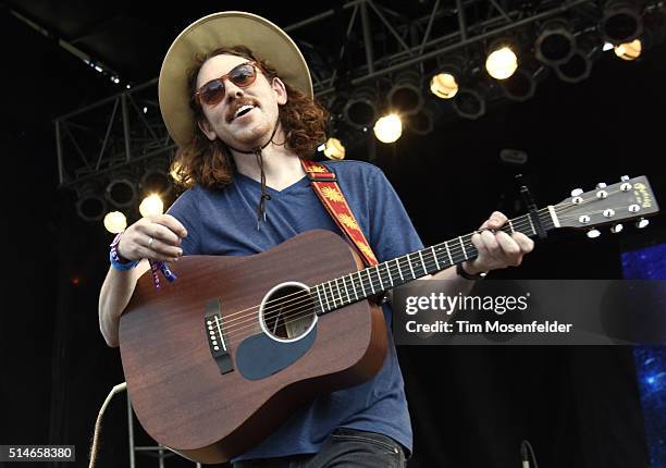 Mike MacDonald of Family and Friends performs during the Okeechobee Music & Arts Festival on March 4, 2016 in Okeechobee, Florida.