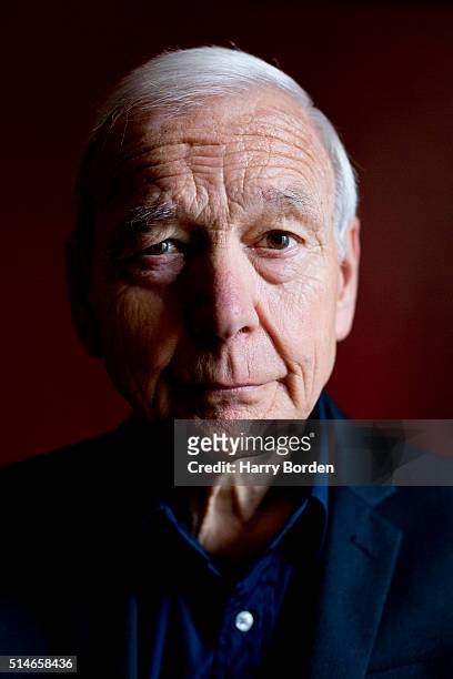 Broadcaster and journalist John Humphrys is photographed for the Sunday Times magazine on October 1, 2014 in London, England.