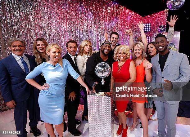 The cast of the 22nd season of "Dancing with the Stars" is revealed live on "Good Morning America," 3/8/16, airing on the Walt Disney Television via...