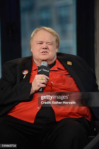 Actor/comedian Louie Anderson attends AOL Build Speakers Series - Louie Anderson, "Baskets" at AOL Studios In New York on March 10, 2016 in New York...