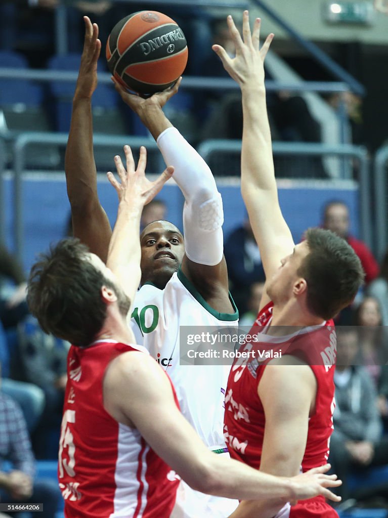 Cedevita Zagreb v Unicaja Malaga - Turkish Airlines Euroleague