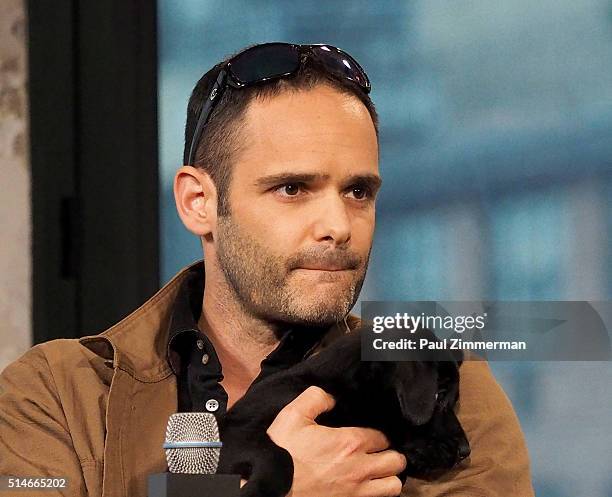 Dustin Feldman attends the AOL Build Speakers Series - Karissa Hadden and Dustin Feldman, "Animal Storm Squad" at AOL Studios In New York on March...