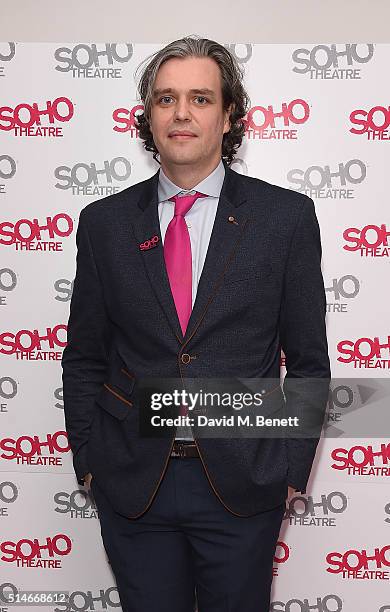 Steve Marmion attends the Soho Theatre Gala 2016 at The Vinyl Factory on March 10, 2016 in London, England.