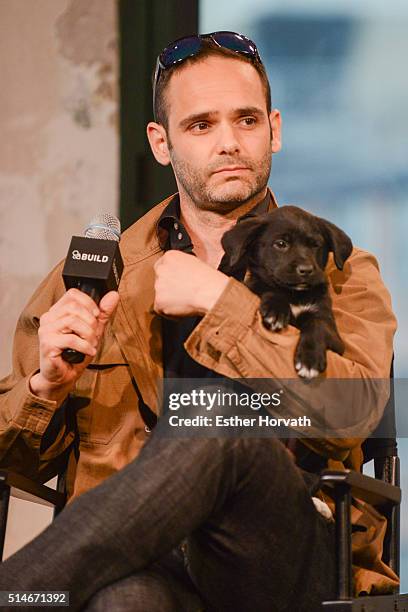 Dustin Feldman attends AOL Build Speakers Series - Karissa Hadden and Dustin Feldman, "Animal Storm Squad" at AOL Studios In New York on March 10,...