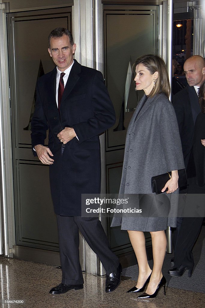 Spanish Royals Attend "In Memoriam" Concert