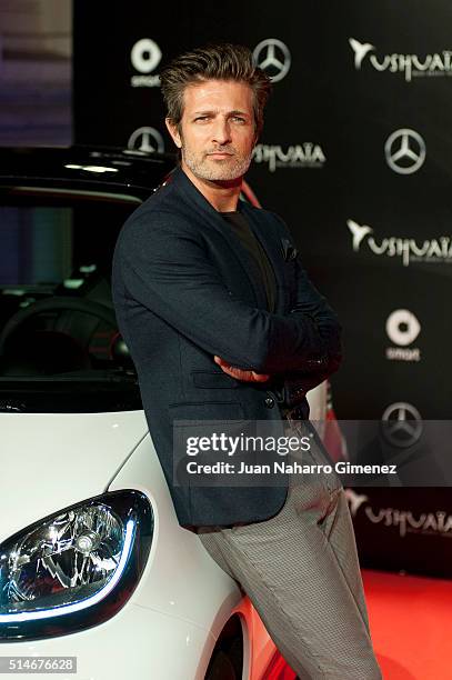 Jesus Olmedo presents the new Smart Ushuaia Limited Edition 2016 at the Cibeles Palace on March 10, 2016 in Madrid, Spain.