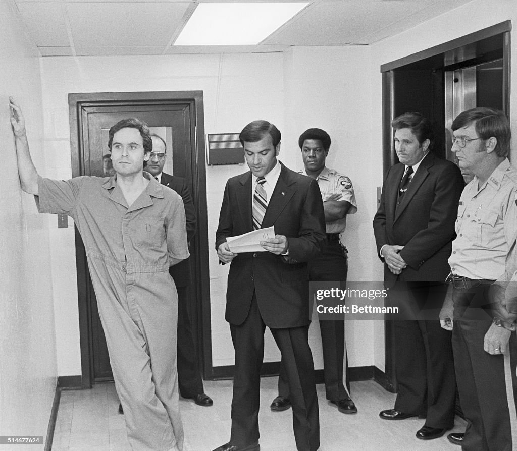 Ted Bundy In Police Station