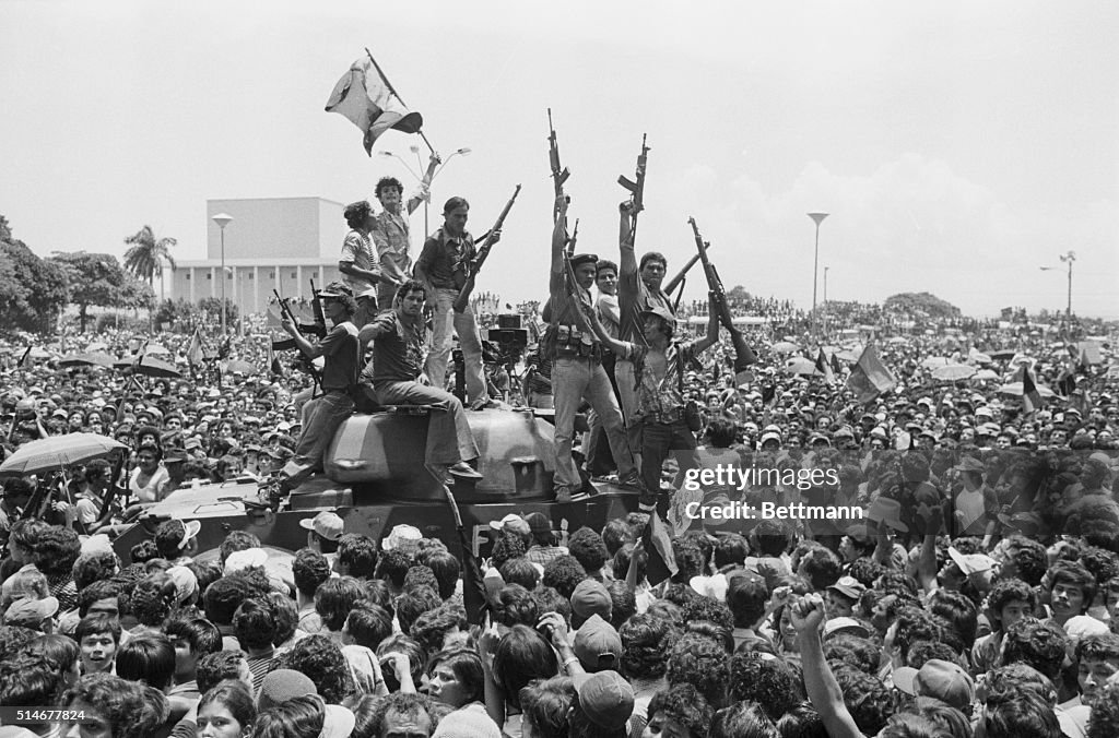 Sandinistas Celebrate
