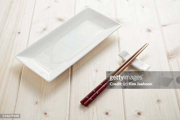 place setting - chopsticks stock pictures, royalty-free photos & images