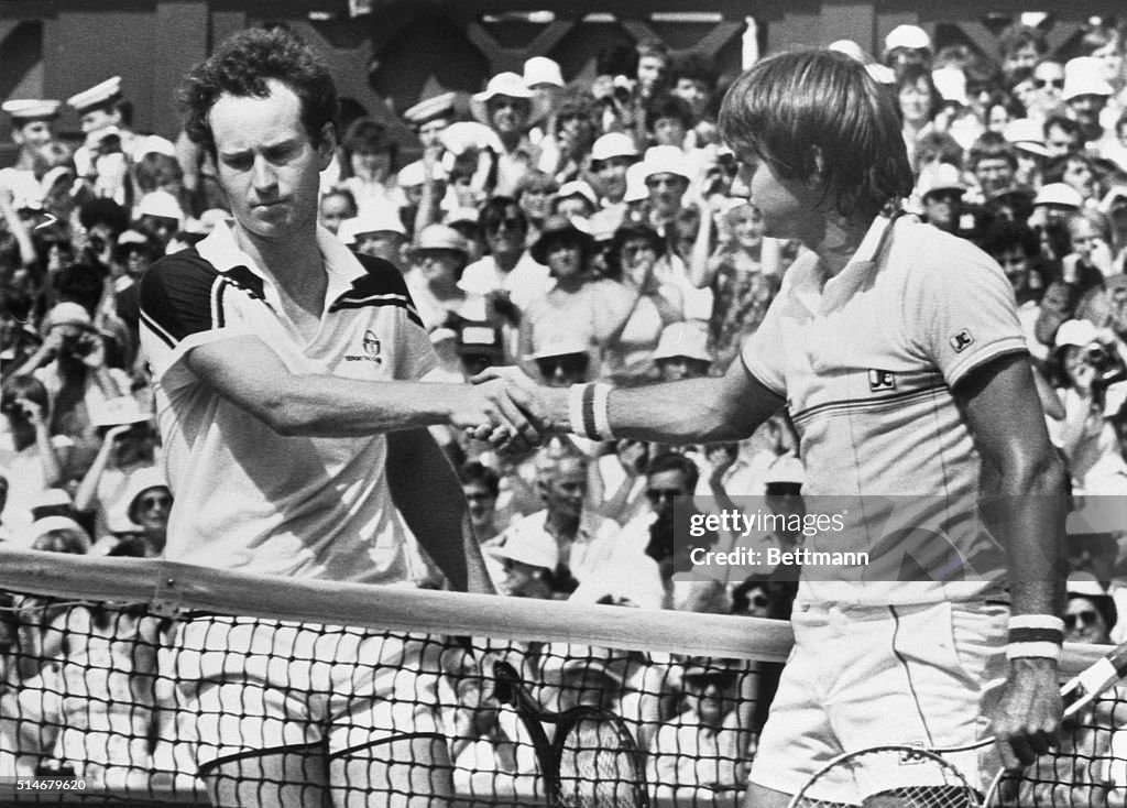 McEnroe and Connors After Match