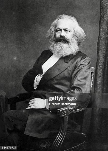 Marx, Carl: 1818-1883. German Political Philosopher