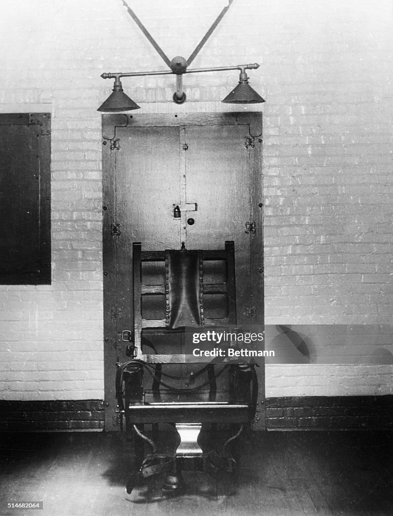 The Electric Chair for Bruno Hauptmann