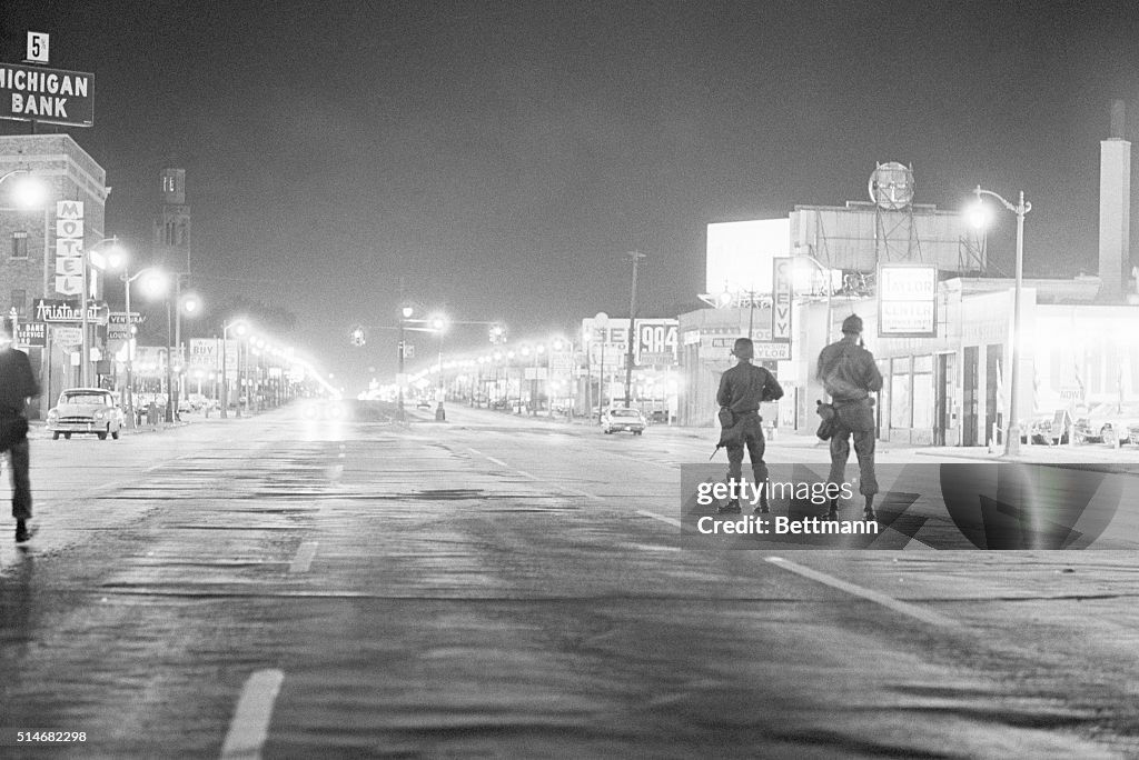 Patrolling in Detroit