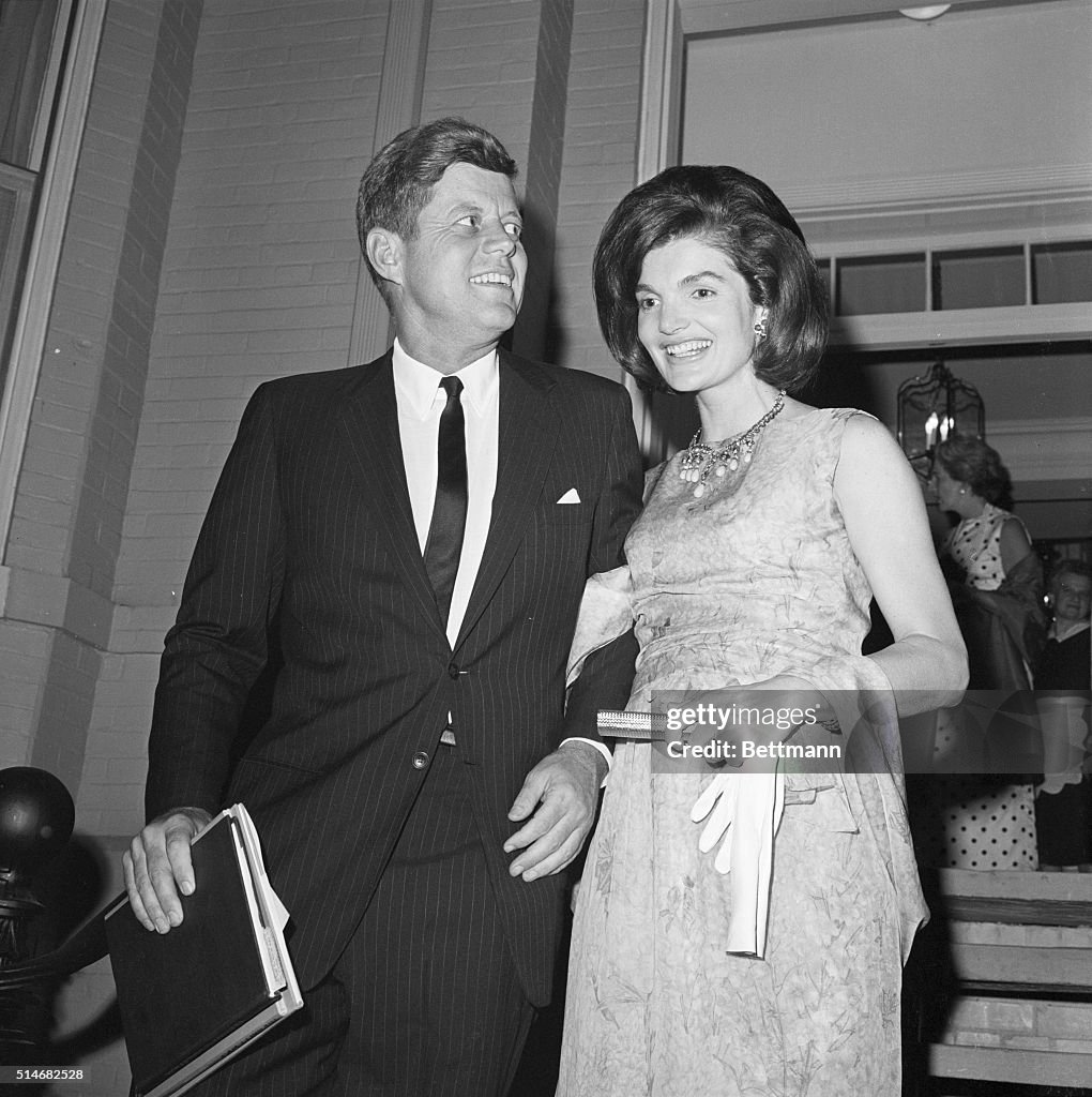 President Kennedy and First Lady