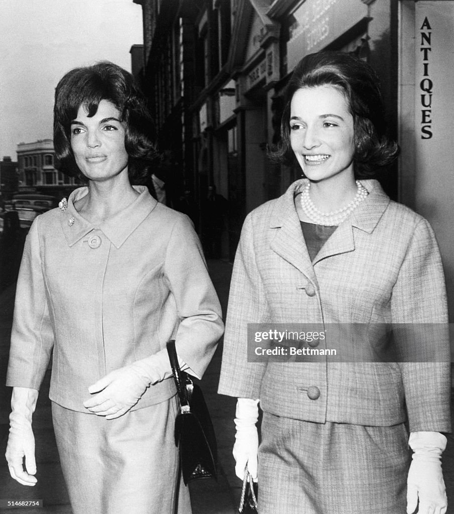 Jacqueline Kennedy And Her Sister