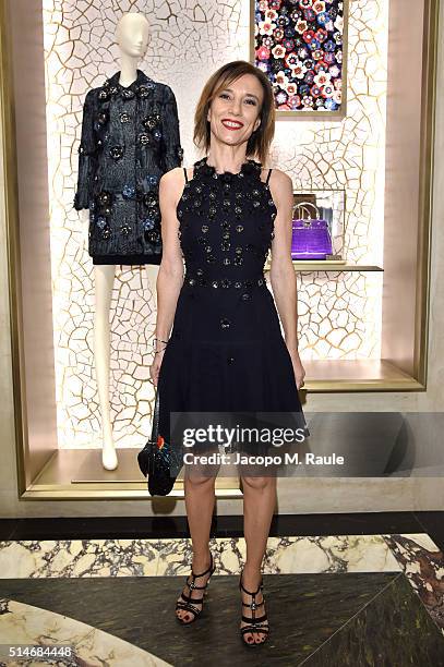 Silvia Grilli attends Palazzo FENDI And ZUMA Inauguration on March 10, 2016 in Rome, Italy.