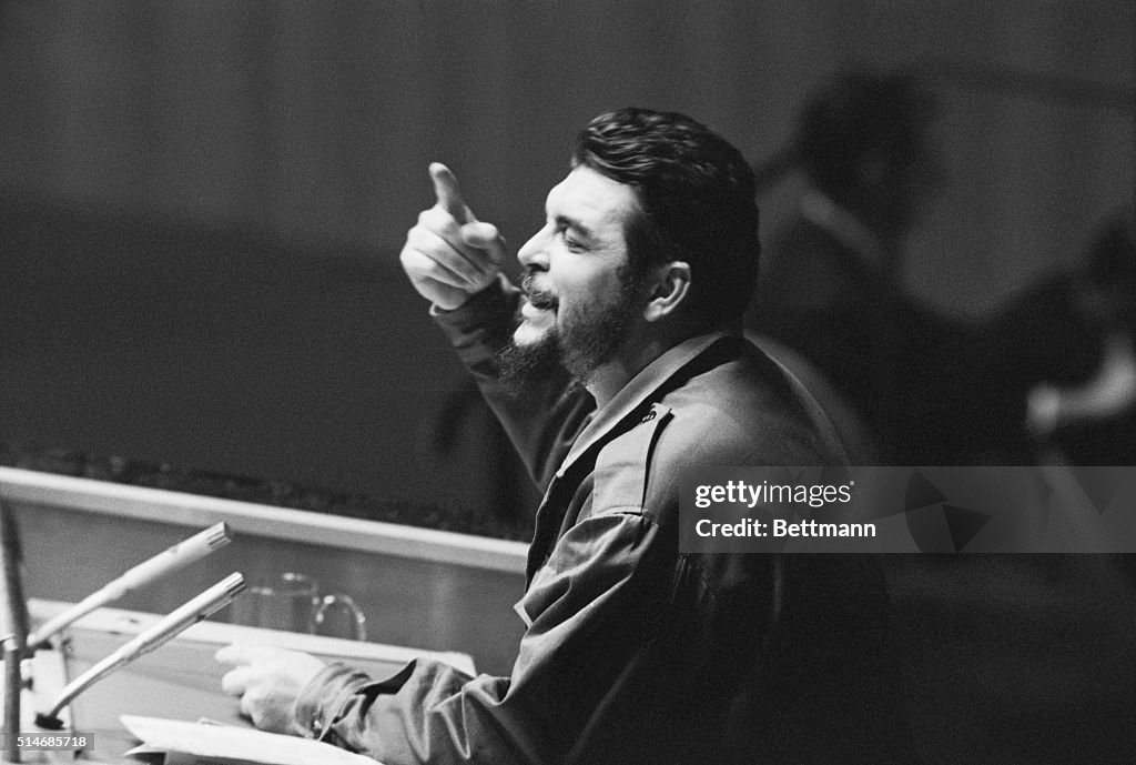 Ernesto Guevara Debating at United Nations