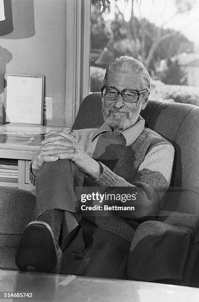 La Jolla, CA: Sitting in his office in La Jolla, CA is Theodor Seuss Geisel, a/k/a Dr. Seuss, one of the most celebrated authors of children's books....