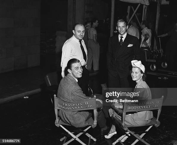 Franklin Roosevelt, Jr. And His Wife