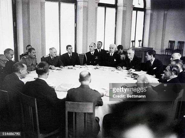 Delegates to the Yalta Conference included the "Big Three", Churchill , Roosevelt and Stalin . Also present are Anthony Eden , James "Jimmy" Byrnes ,...