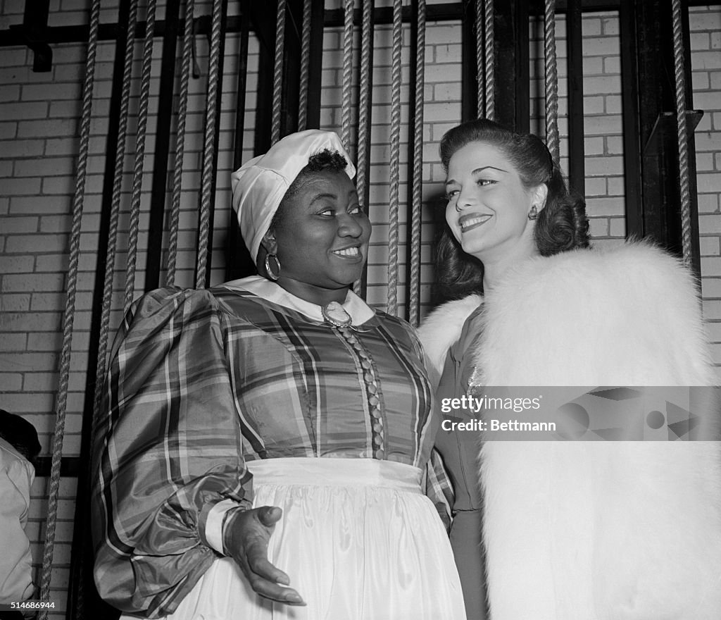 Hattie McDaniel And Carol Bruce