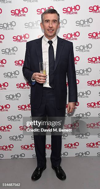 Steve Coogan attends the Soho Theatre Gala 2016 at The Vinyl Factory on March 10, 2016 in London, England.