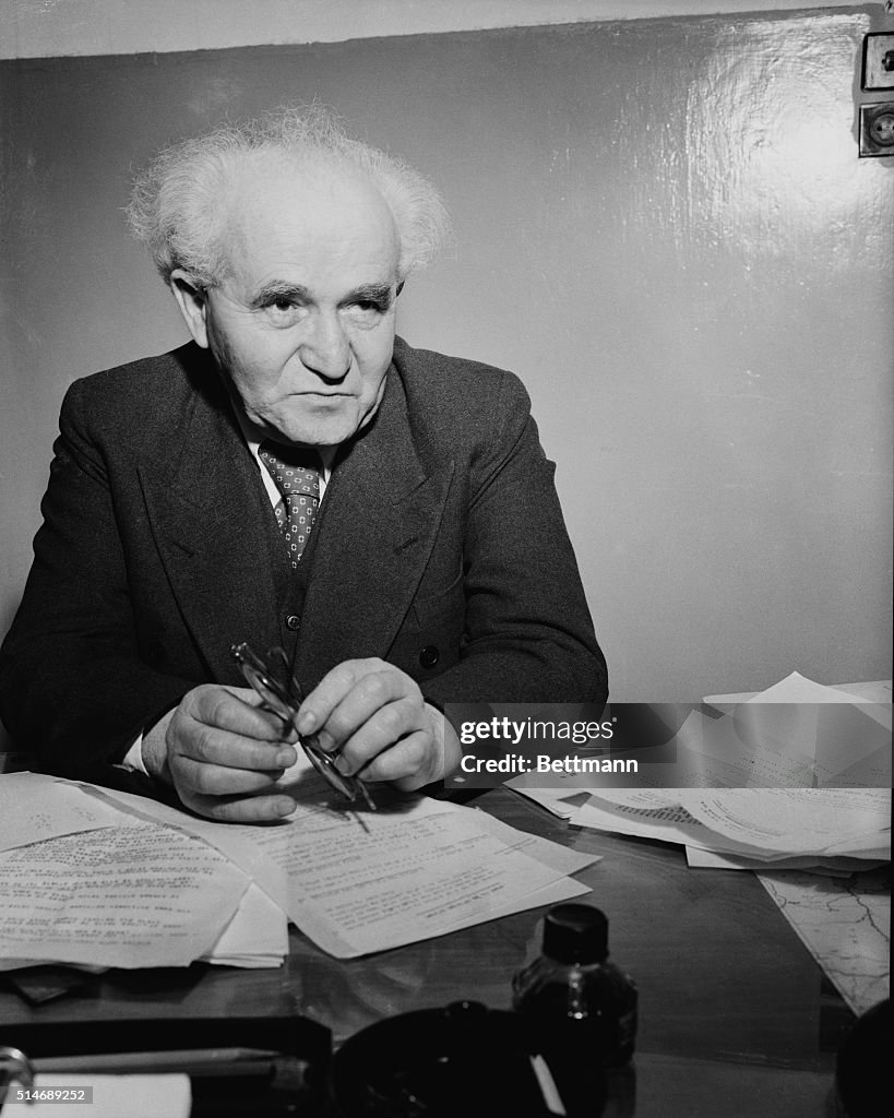 David Ben Gurion in Office