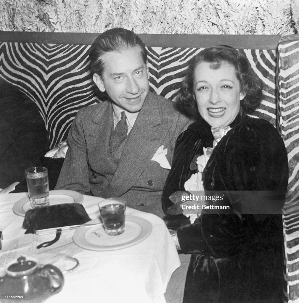 J. Paul Getty And Wife, Louise Dudley