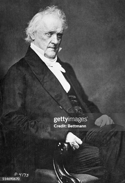 Hon. James Buchanan, 15th President of the United States, 1857-61. Undated photograph.