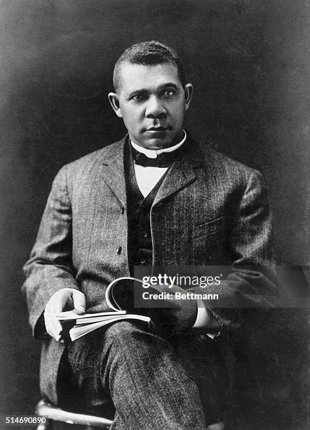 Booker T. Washington American Negro educator. Photograph taken in 1903. BPA2# 1291