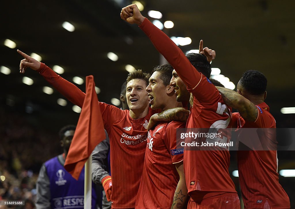 Liverpool v Manchester United - UEFA Europa League Round of 16: First Leg