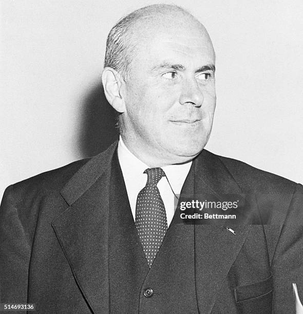 Assistant Secretary of War John J. McCloy played a large role in post-war reconstruction as U.S. High Commissioner in Germany.