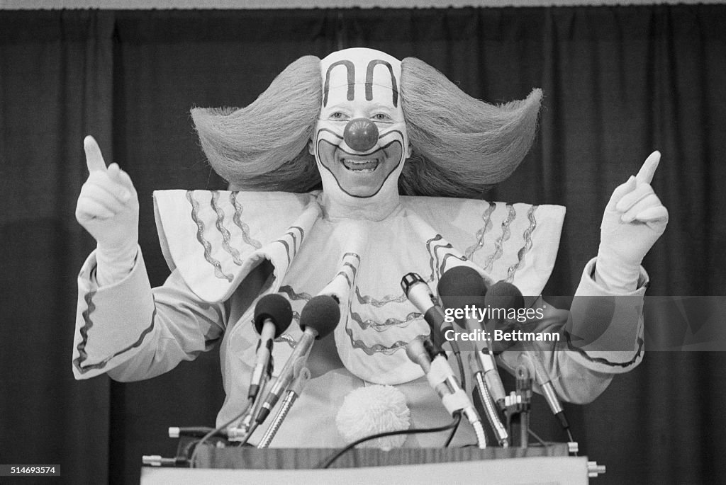 Bozo the Clown Campaigning for President