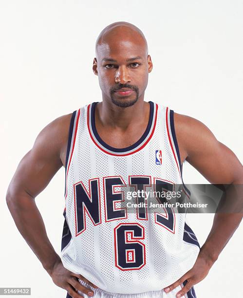 Travis Best of the New Jersey Nets poses for a portrait during NBA Media Day on October 4, 2004 in East Rutherford, New Jersey. NOTE TO USER: User...