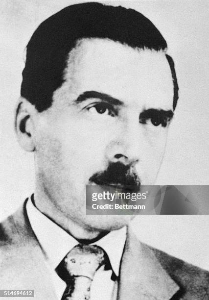 Josef Mengele in Paraguay in 1960. The doctor from the death camp at Auschwitz escaped prosecution and died in 1979.