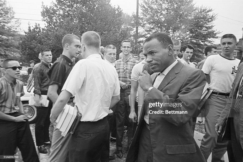 James Meredith on University of Mississippi Campus