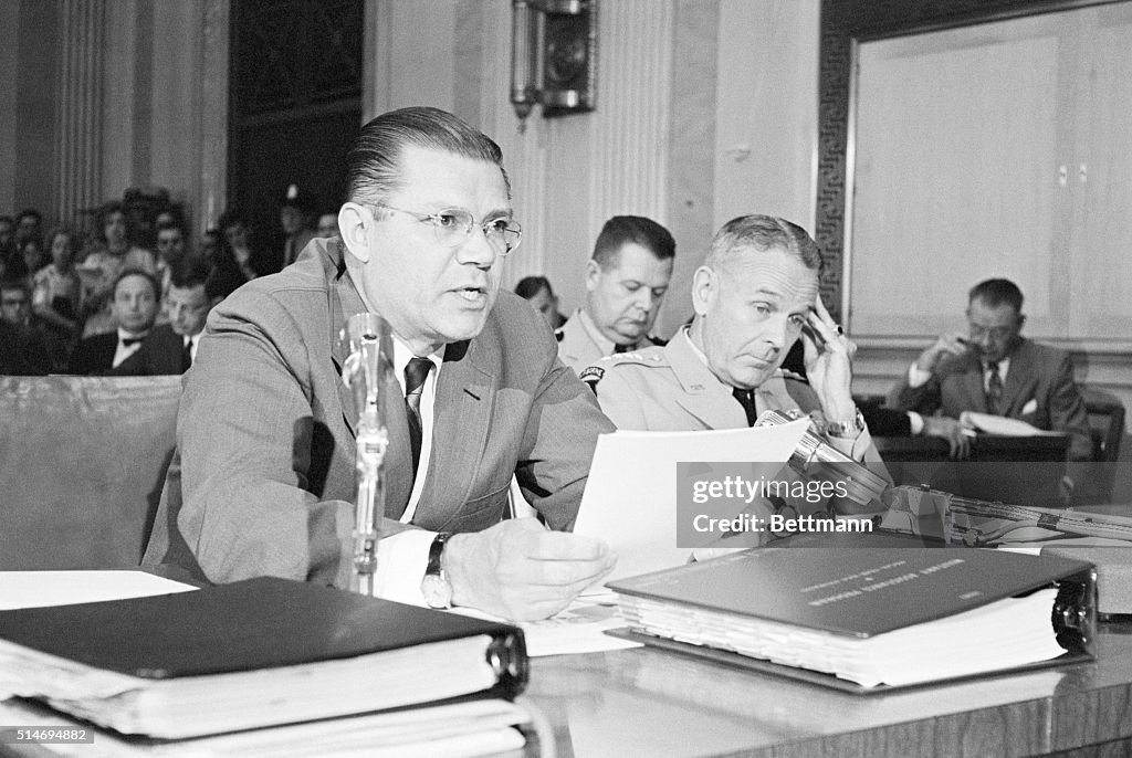 Defense Secretary McNamara Before Senate