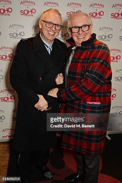 John Reid attends the Soho Theatre's Alternative Gala party at The Soho Theatre on March 10, 2016 in London, England.