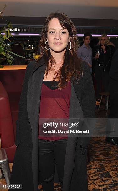 Ania Sowinski attends the Soho Theatre's Alternative Gala party at The Soho Theatre on March 10, 2016 in London, England.