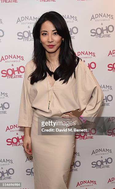 Jing Lusi attends the Soho Theatre's Alternative Gala party at The Soho Theatre on March 10, 2016 in London, England.