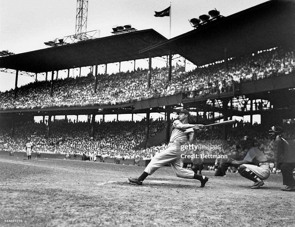 Joe DiMaggio Batting