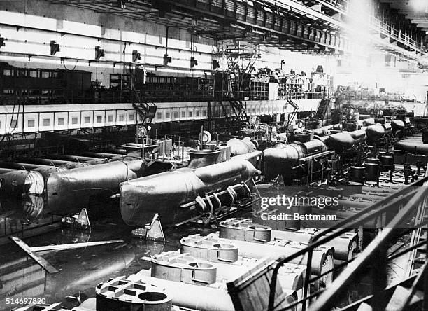 Nazi Mini-Submarine Factory Captured by British Forces