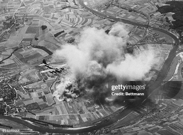 Regensburg, Germany:Tucked away in a bend of the Danube near the Austrian border at Regensburg,the Germans had built a mammoth aircraft factory which...