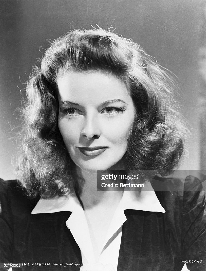 Actress Katharine Hepburn