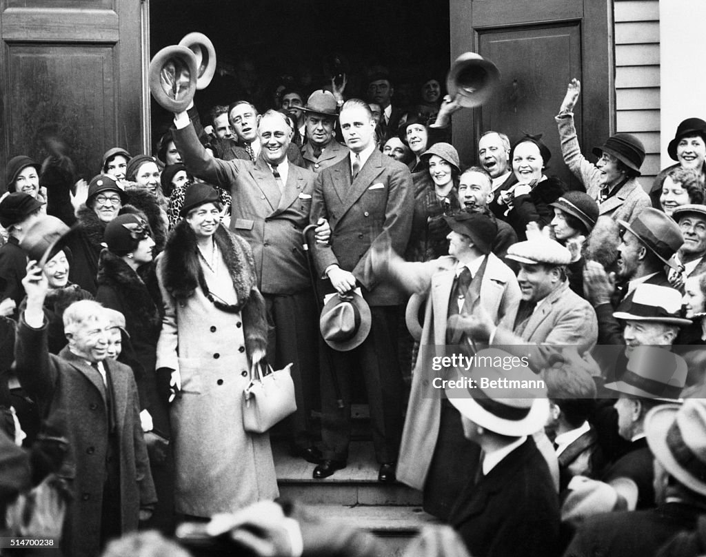 Franklin D. Roosevelt Wins the 1932 Presidential Election